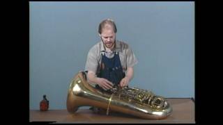 Tuba Repair 7 Stuck Slides  Jeff Funderburk [upl. by Kenay]