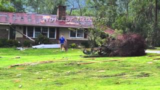 072714 Speedwell TN Tornado Damage [upl. by Garnet]