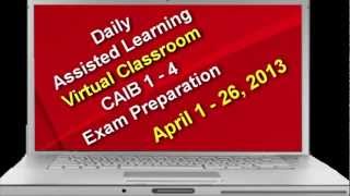 Prepare for your CAIB exam with ILScorps Daily Assisted Learning Virtual Classroom [upl. by Atokad]