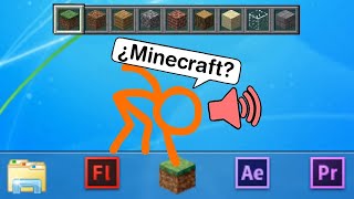 Puse voz a ANIMACIÓN VS MINECRAFT de Alan Becker original [upl. by Wittenburg]