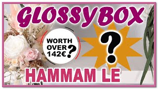 GLOSSYBOX HAMMAM LIMITED EDITION 2023  Sneak Peek  Hit or miss [upl. by Margaux]