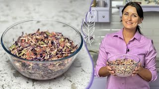 КОУЛ СЛОУ 🥗 Вкусный и ПОЛЕЗНЫЙ САЛАТ из капусты 😋 Готовим дома с Лизой Глинской 🙂 [upl. by Allenrac887]