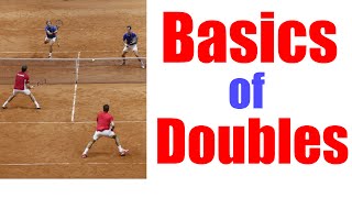 Tennis Doubles Lesson  The Basics of Doubles [upl. by Tail]