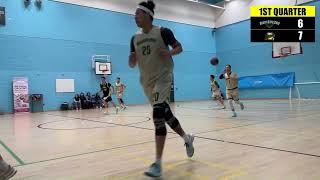 HKers Basketball League 8ight5ive2wo vs Manchester HKers 1 1st Quarter [upl. by Wieren168]