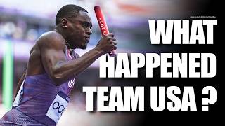 What Happened With Team USA Mens 4x100 Relay  USA Womens 4x100 Continue to DOMINATE  Paris 2024 [upl. by Aihsi502]