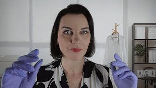 ASMR Palpation Exam head to toe gentle medical roleplay [upl. by Rfinnej]