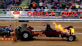 NTPA Ocala FL 2024 Modifieds Semis Trucks and Tractors [upl. by Shakti]