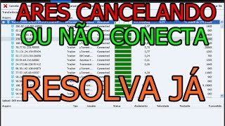 Ares Cancelando ou Não Conectaresolvido [upl. by Hill638]