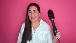 Revlon Volume Blow Dry Brush Review productreview beautytips blowdryhair [upl. by Einegue]