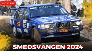 RALLY  SMEDSVÄNGEN 2024  FLUPPESRALLYTEAM 🔥 [upl. by Beard928]