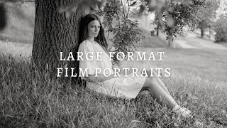 Large Format Film Portraits Toyo 45a Ilford FP4 amp HP5 [upl. by Lewellen]