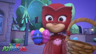 Easter with the Wolfies  PJ Masks  Disney Junior [upl. by Willner741]