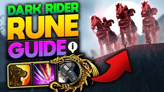 How To Get The DARK RIDER Rune All Classes [upl. by Dickie]