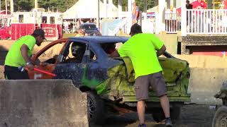 Show 2  Caledonia County Fair Demolition Derby 8272023 [upl. by Gabriello]