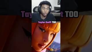 Taylor Swift Finally in Fortnite…😱fortnite fortniteclips [upl. by Hairim]