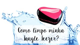 Como Limpar a Tangle Teezer [upl. by Nyrad802]