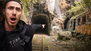 On trouve des trains abandonnés dans un tunnel  Urbex [upl. by Evadne]