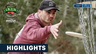 Round 3 Highlights MPO  2023 Las Vegas Challenge Presented by Innova [upl. by Darrill377]