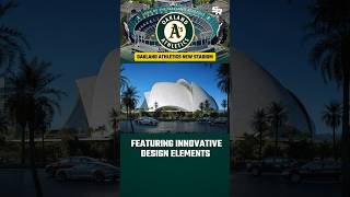 The Oakland Athletics new 15 billion stadium in Las Vegas ⚾ stadium lasvegas shorts [upl. by Ahsak]