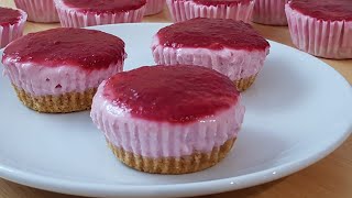 No Bake Raspberry Cheesecake [upl. by Yks]