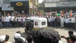 Auto rickshaw stunt  Kolhapur  Santosh Jadhav  MH 10 K 1634 [upl. by Cecile]