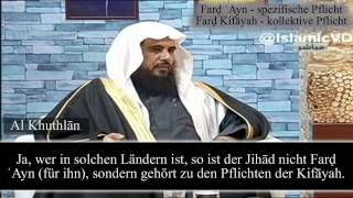 Shaykh Al Khuthlan  Wer aus Deutschland nach Syrien gehen möchte [upl. by Guendolen]