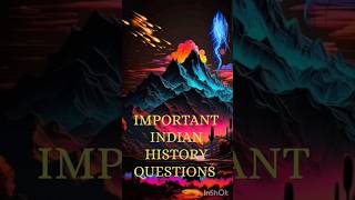 important India history questions [upl. by Diamond]