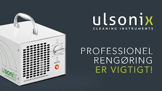 OZONGENERATOR  PROFESSIONEL RENGØRING ER ALFA OG OMEGA  Ulsonix [upl. by Aniteb]