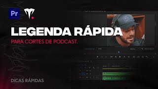 Como fazer legenda pra cortes de podcast [upl. by Lavery195]