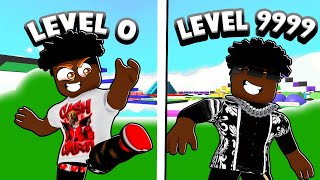 Roblox  Hardest 100 Level Parkour With My Dad [upl. by Einnaffit58]