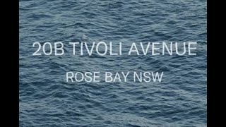 20B Tivoli Ave Rose Bay  Ben Collier  The Agency [upl. by Ainig20]