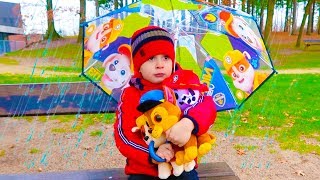 Rain Rain Go Away song For Kids  Nursery Rhyme with Alex and Kirill [upl. by Porta]