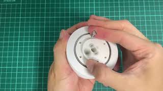 3D printed Cycloidal Drive with 311 backdrivable [upl. by Lennahc]