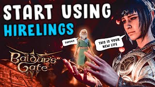 Hirelings and Buffs The ULTIMATE Combo in Baldurs Gate 3 [upl. by Ysus48]