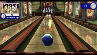 Gutterball Golden Pin Bowling 11 30 2016 11 01 11 PM [upl. by Enaile536]