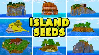 Top 25 Best New SURVIVAL ISLAND SEEDS For Minecraft 1204 [upl. by Ummersen775]