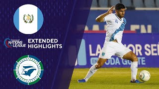 Guatemala vs Martinique Extended Highlights  CONCACAF Nations League  CBS Sports Golazo  America [upl. by Nylknarf]