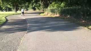 Entrance to Van Cortlandt Park Bronx NY plus 1 Loop at Parks Biggest Field [upl. by Aisatan]