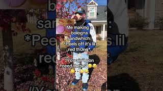 Bologna sandwich viralvideo fypシ゚viral theretrokidben [upl. by Idnor171]