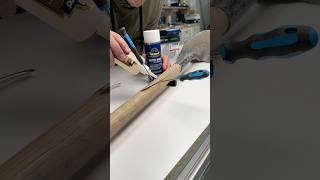 Using ​⁠Titebond Instant Bond to repair a shovel that has a piece cracking off [upl. by Wilmar]