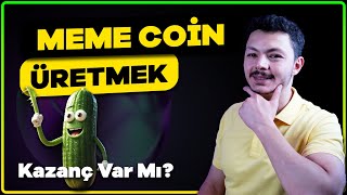 Ücretsiz MEME Coin Çıkarıp Satmak  Pumpfun [upl. by Leirum410]