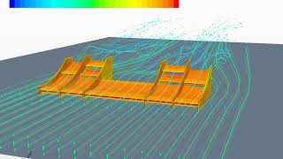 Airflow around a front wing at 60mph [upl. by Gayel]