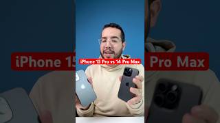 iPhone 15 Pro vs 14 Pro Max iphone15pro iphone14promax [upl. by Sajet]