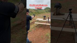 Did You See The 45ACP Negligent Discharge Watch It Again [upl. by Tandi]