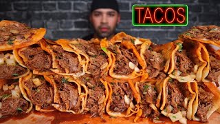 ASMR NO TALKING BIRRIA TACOS MUKBANG [upl. by Oah]