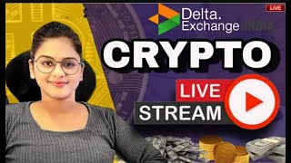 CRYPTO LIVE TRADING  23 AUG  thetradingfemme bitcoin crypto deltacryptolive livetrading [upl. by Fulcher]