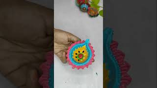 Diya decoration for competition 🪔🪔 shots diwali [upl. by Chisholm]