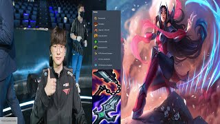 FAKER T1 PLAY IRILIA MID VS VEX [upl. by Renrag]