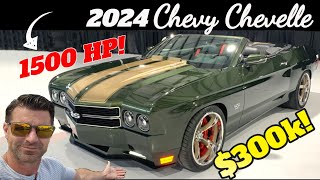 This 2024 Chevy Chevelle SS has 1500hp and an MSRP of 300000 [upl. by Jaquith979]