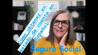 Su estimado de beneficios del Seguro Social en Español [upl. by Cirenoj]